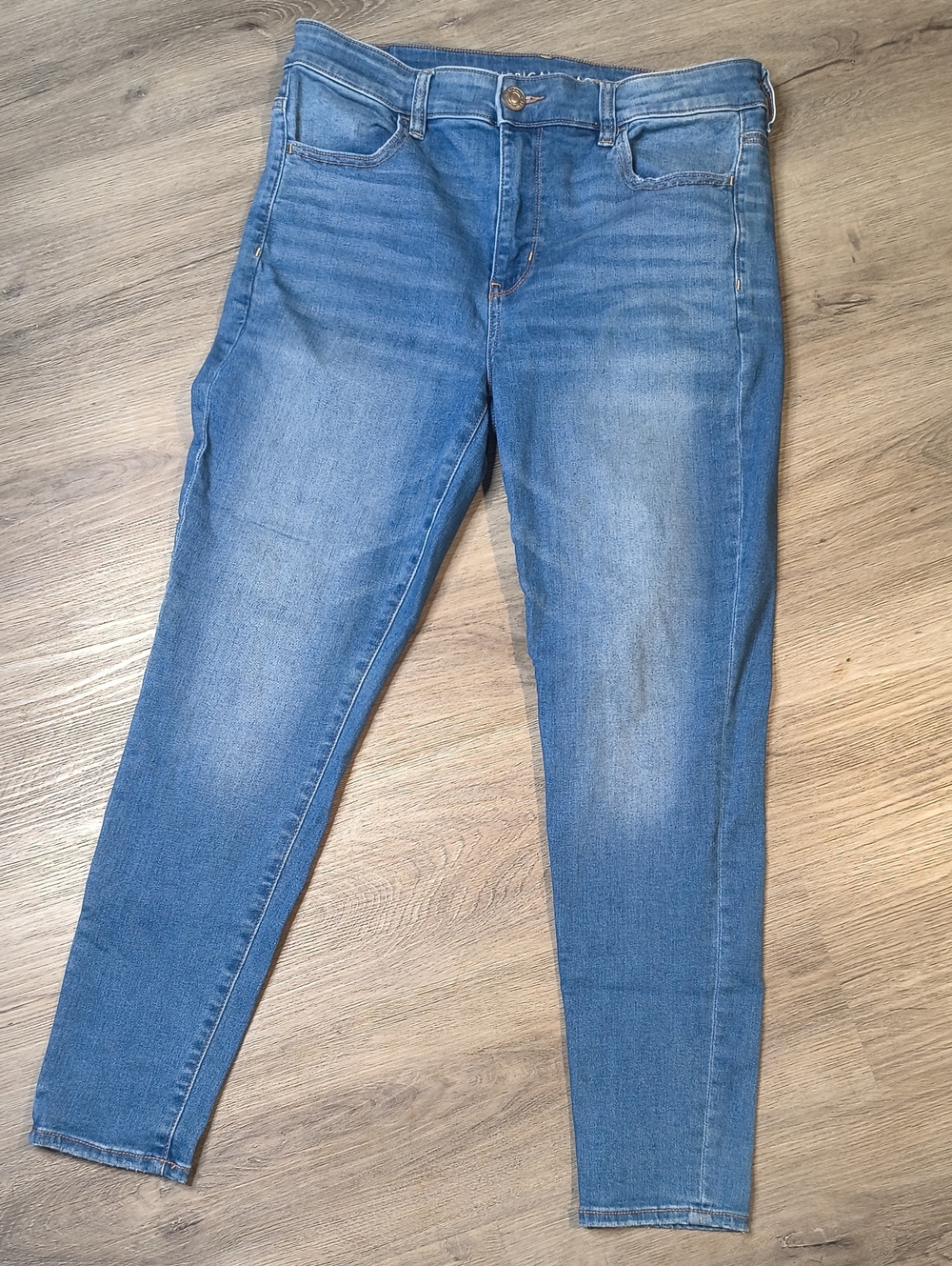 S1146 High Rise Stretch Jegging w/27" Inseam👖American Eagle Women's Size 14